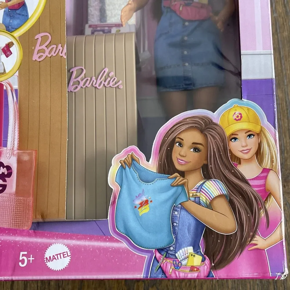 BARBIE Play set You Can Be Anything Make And Sell Boutique 20+ Pcs One Doll NIB